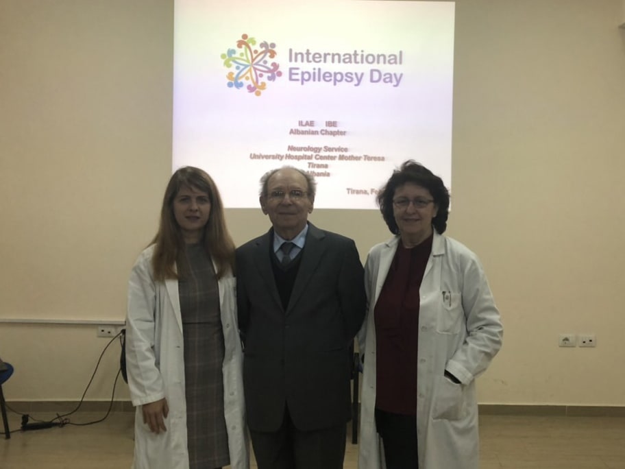 Albanian Epilepsy Day 2019: Dr S. Grabova, Prof. A Kuqo, Prof J. Kruja