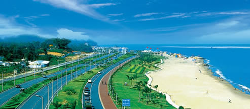 Xiamen, coast