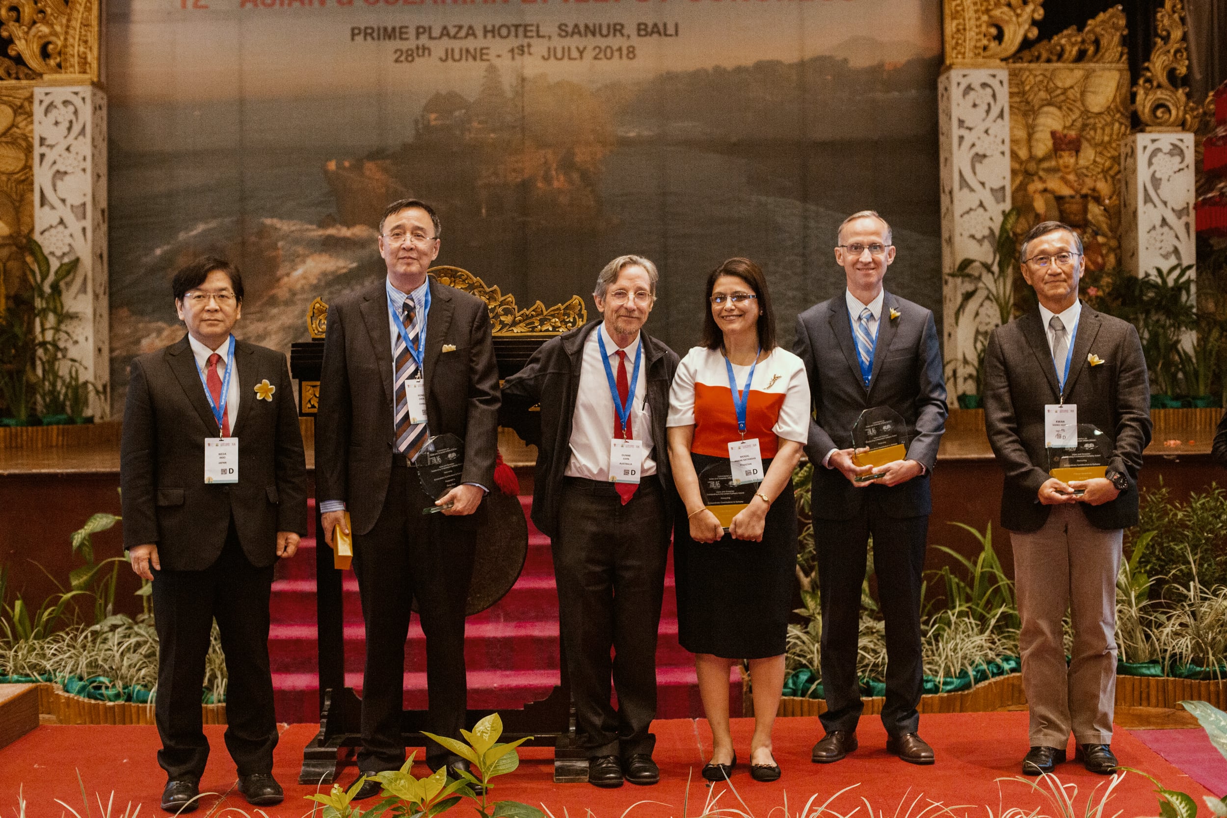 Recipients of Asian and Oceanian Outstanding Epilepsy Award Winners at the 12th AOEC