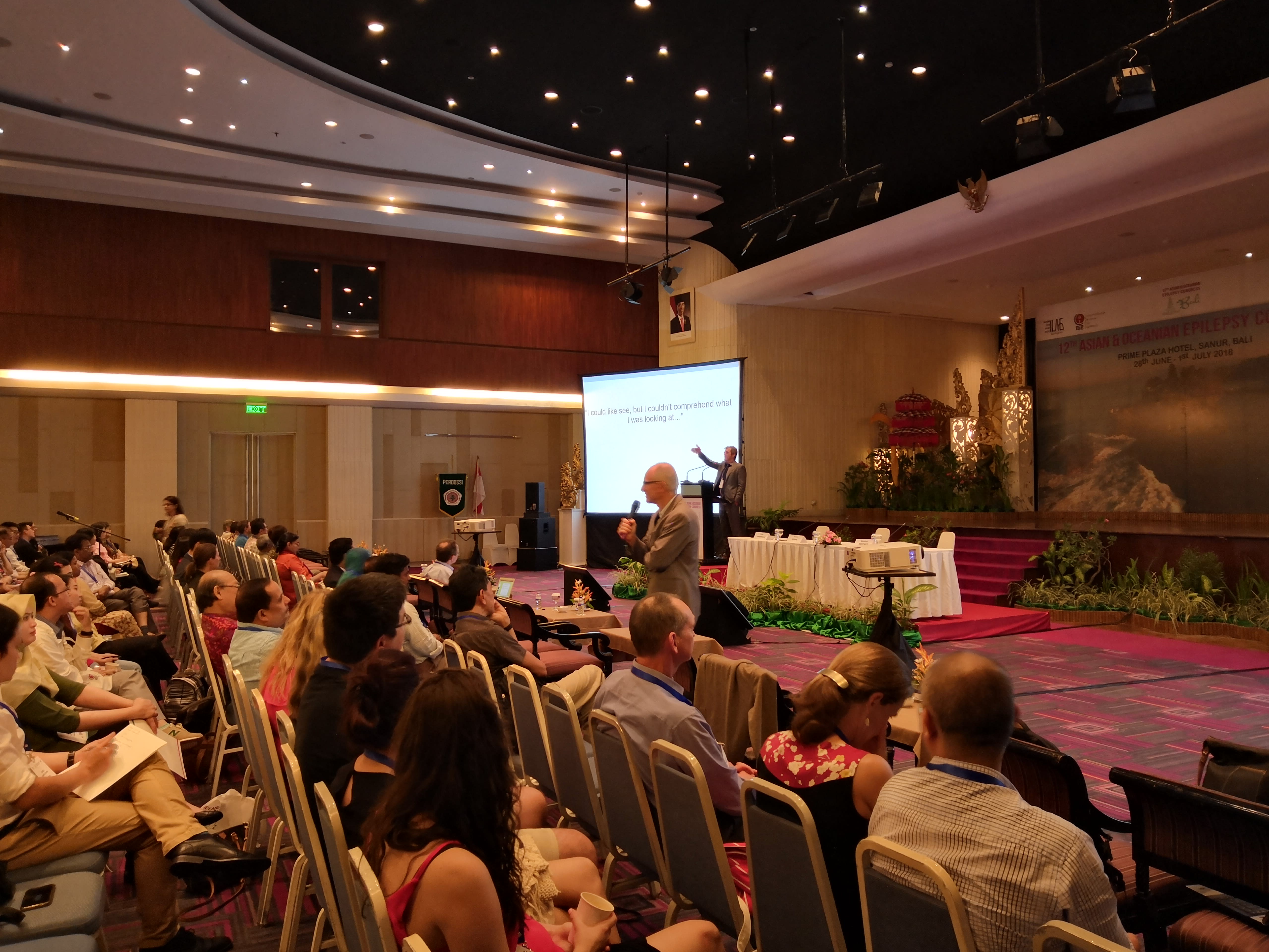 One of sessions in progress at the 12th AOEC