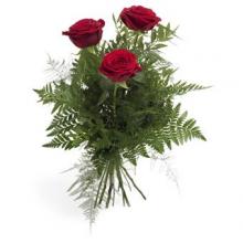 3 Red Roses Bouquet