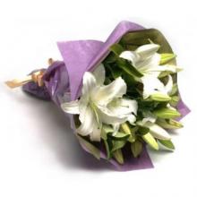 White Lilies Bouquet