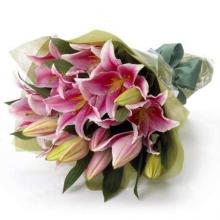 Pink Lilies Bouquet