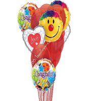 Congrats Love & Smiles Balloons