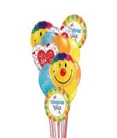 Thinking Of You With Love & Smiles Balloons