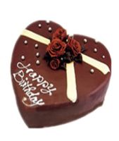 Heart cake (chocolate)