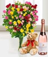 100 Spray Roses bundle