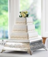 Scroll Cascade Cake