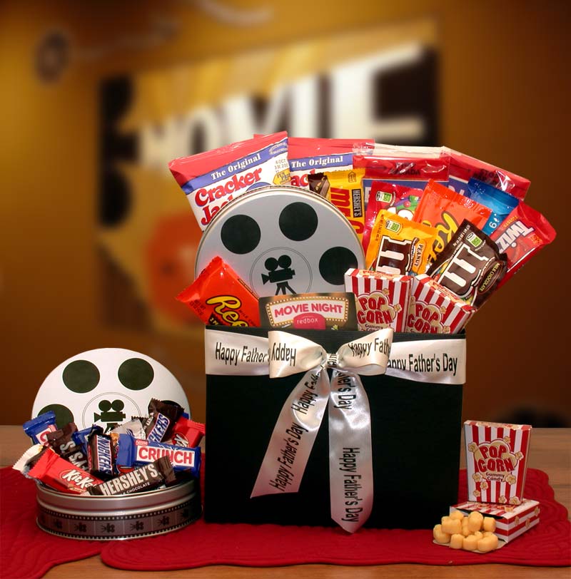 Fathers Day Movie Fest Gift Box w/ 10.00 Red Box Card