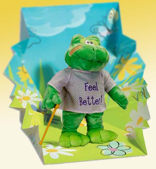 Feel Better Hoppy the Frog "Sings "I