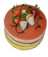Strawberry Mousse Cake 1Lb