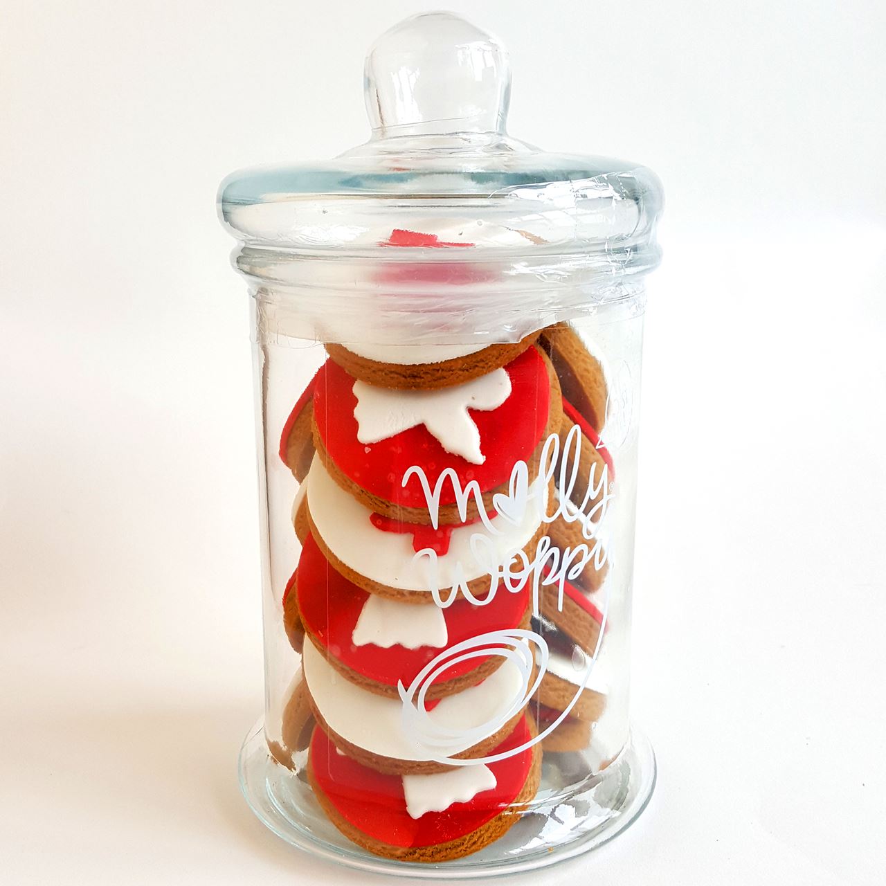 Molly Woppy Jar of Christmas Cookies