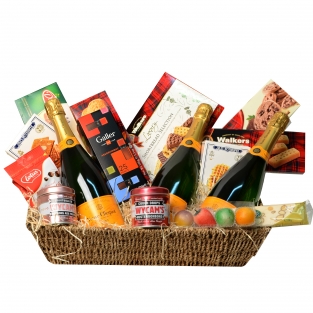 Exclusive Champagne gift basket