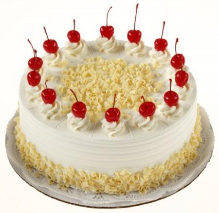 2 Kg White Forest Cake