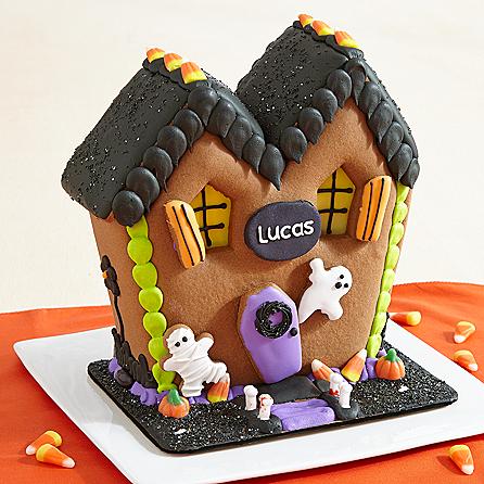 Personalizable Gingerbread Haunted House