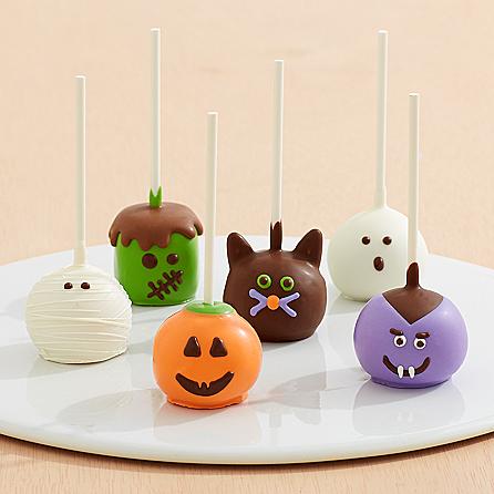 6 Handmade Halloween Brownie Pops