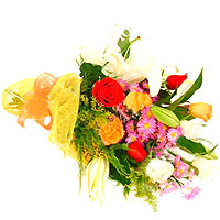 Passionate Feel of Love Mixed Flower Bouquet