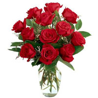 Elegant Red Roses Arrangement