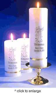 Deluxe Anniversary Candle Set
