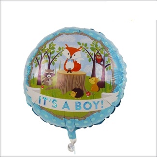 Gift for the birth of a boy balloon Greeting