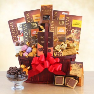 Godiva Connoisseur Gift Basket