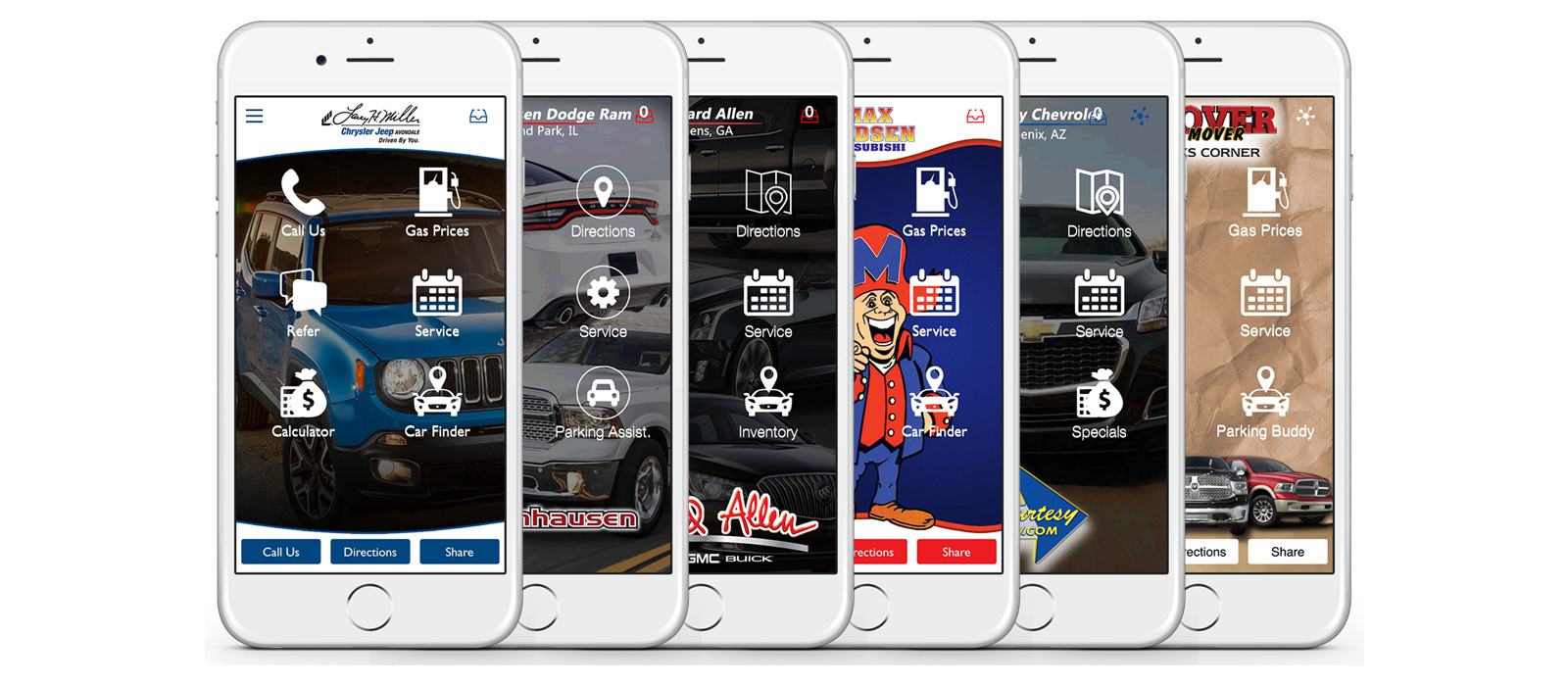 Dealership Lead Generator Mobile Apps