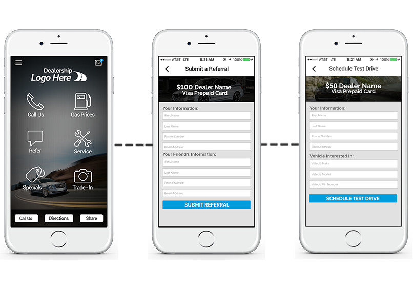 Incentivefox Referral Program and Mobile Apps for Auto Dealerships