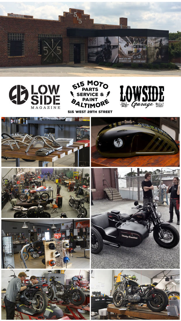 Lowside Community Motorcycle Garage at 515 Moto | Indiegogo