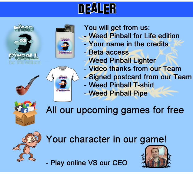 Weed Pinball Indiegogo