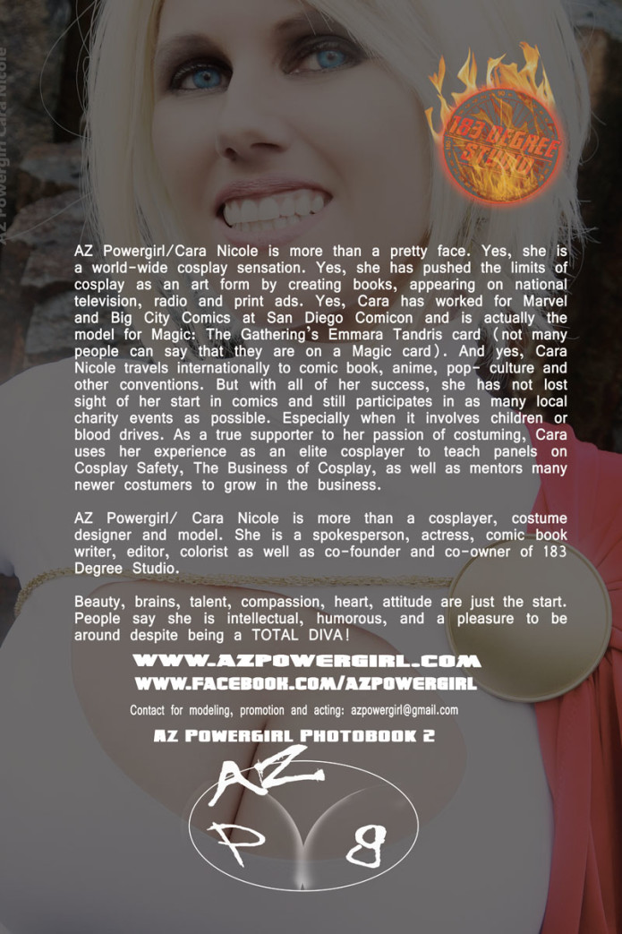 AZ Powergirl Photobook 2 Indiegogo