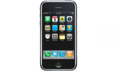 A picture of iPhone’s display