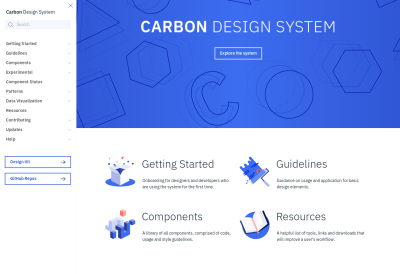 IBM’s Carbon design system