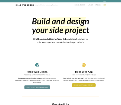 book homepage
