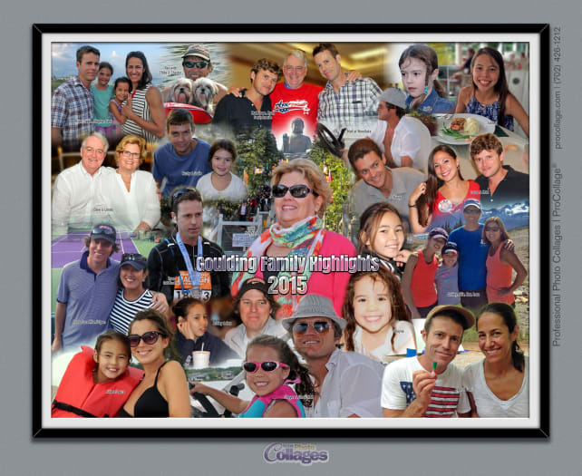 Great ideas for family reunions using pictures of kids parents grandparents - 2015