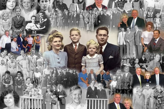 Neat ideas for old family photographs and black white pictures