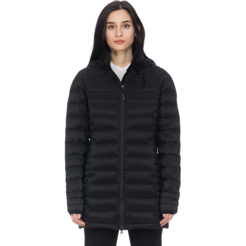 brookvale hooded coat black label