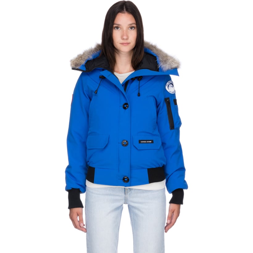 Chilliwack bomber blue top