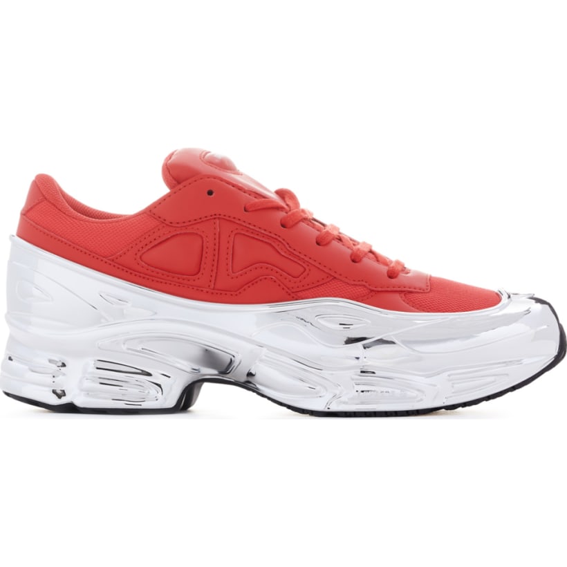 raf simons red and silver