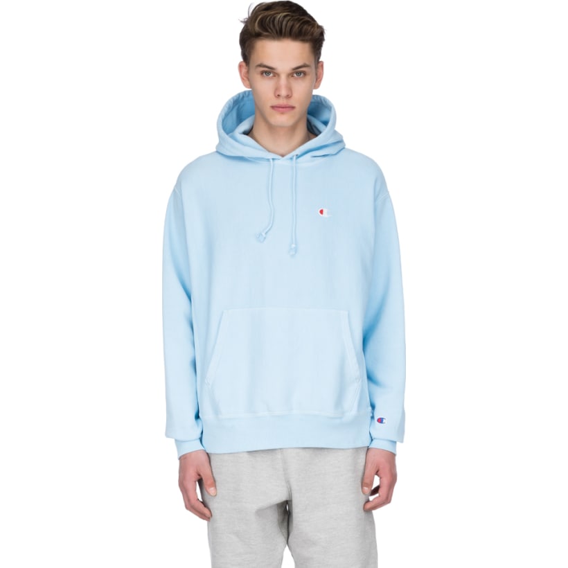 Champion hoodie upstate blue clearance