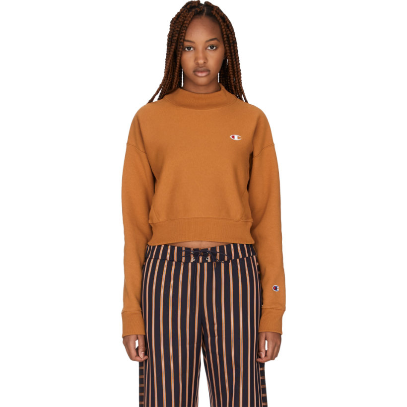 Champion reverse weave new arrivals mock neck crop