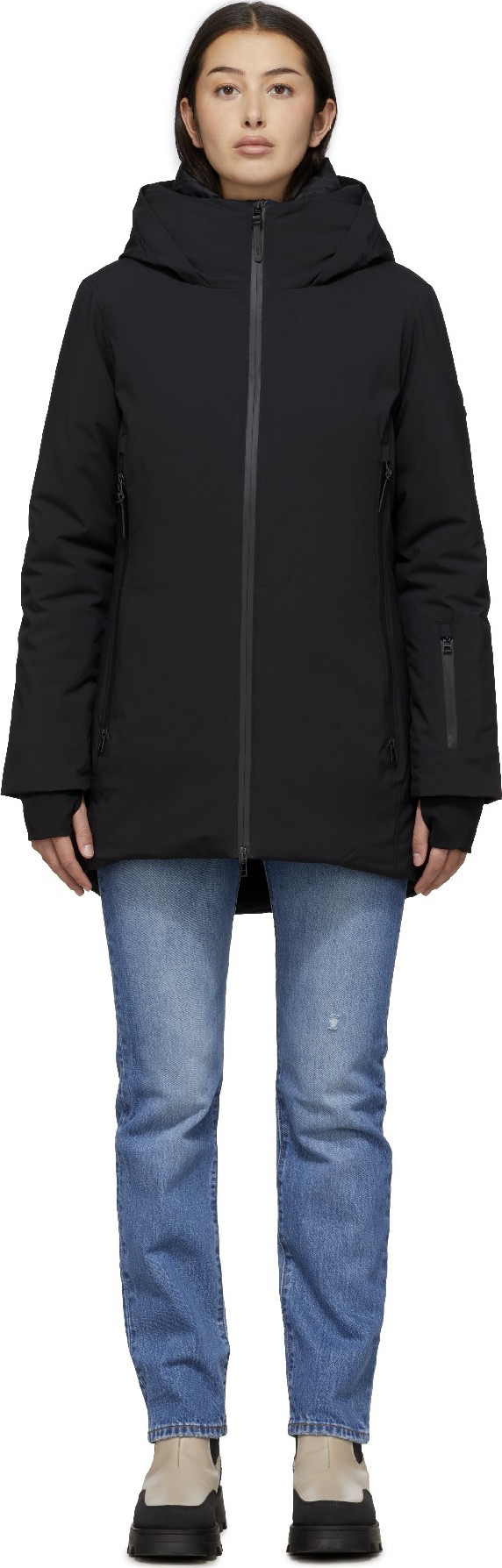 Kanuk Laurier Winter Jacket Jet Black influenceu