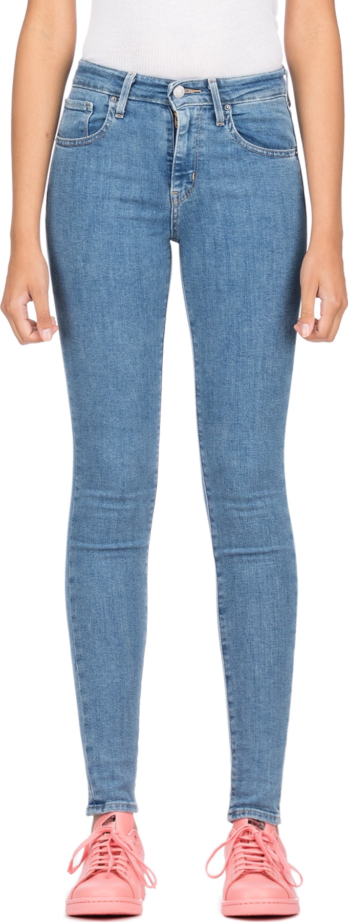 Levis: 721 High Rise Skinny Jeans - out 