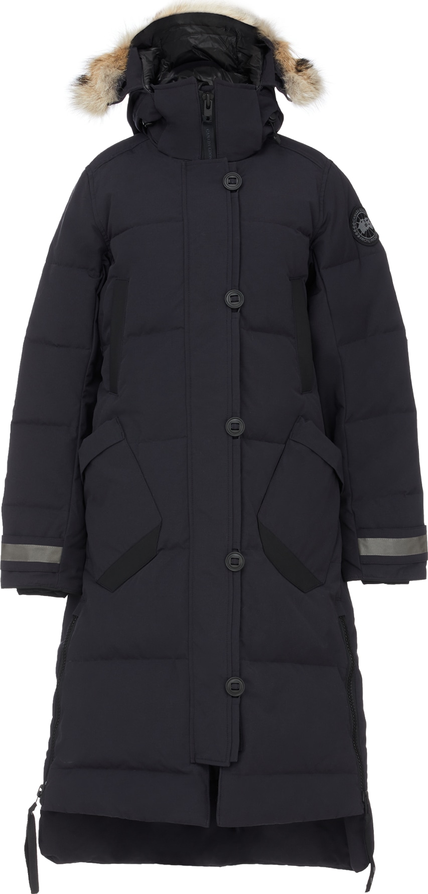 Canada Goose Black Label Aldridge Parkas Navy influenceu