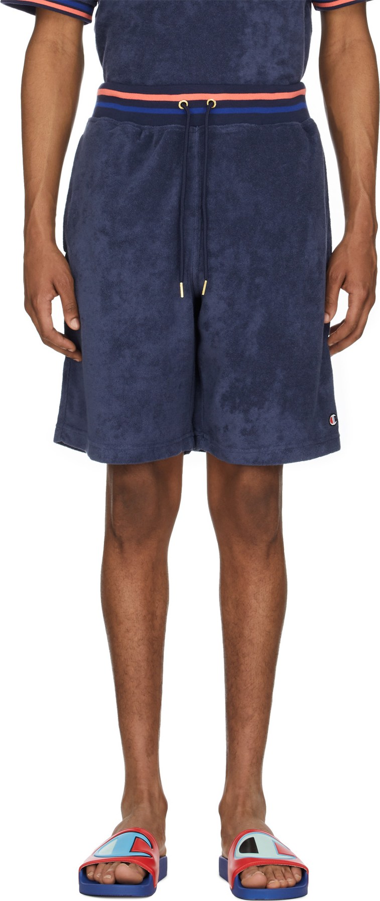 champion terry cloth shorts