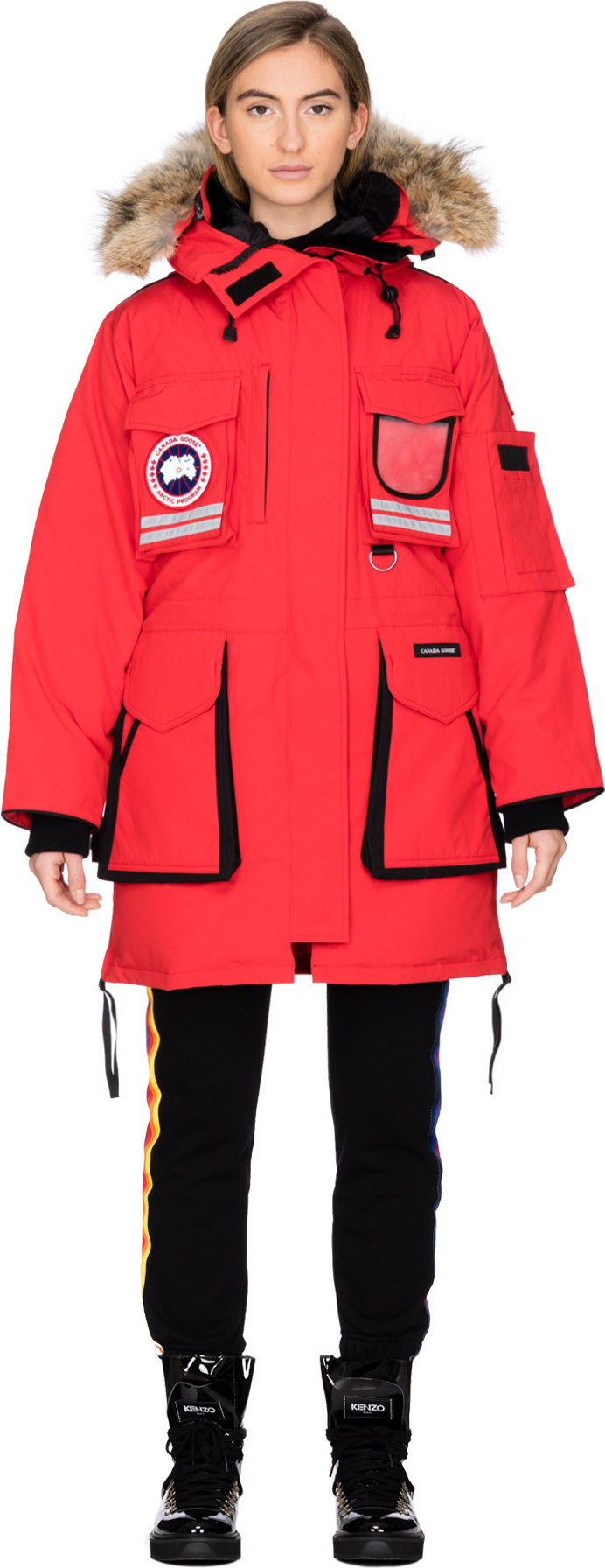 Canada Goose Snow Mantra Parka Red Influenceu 6954