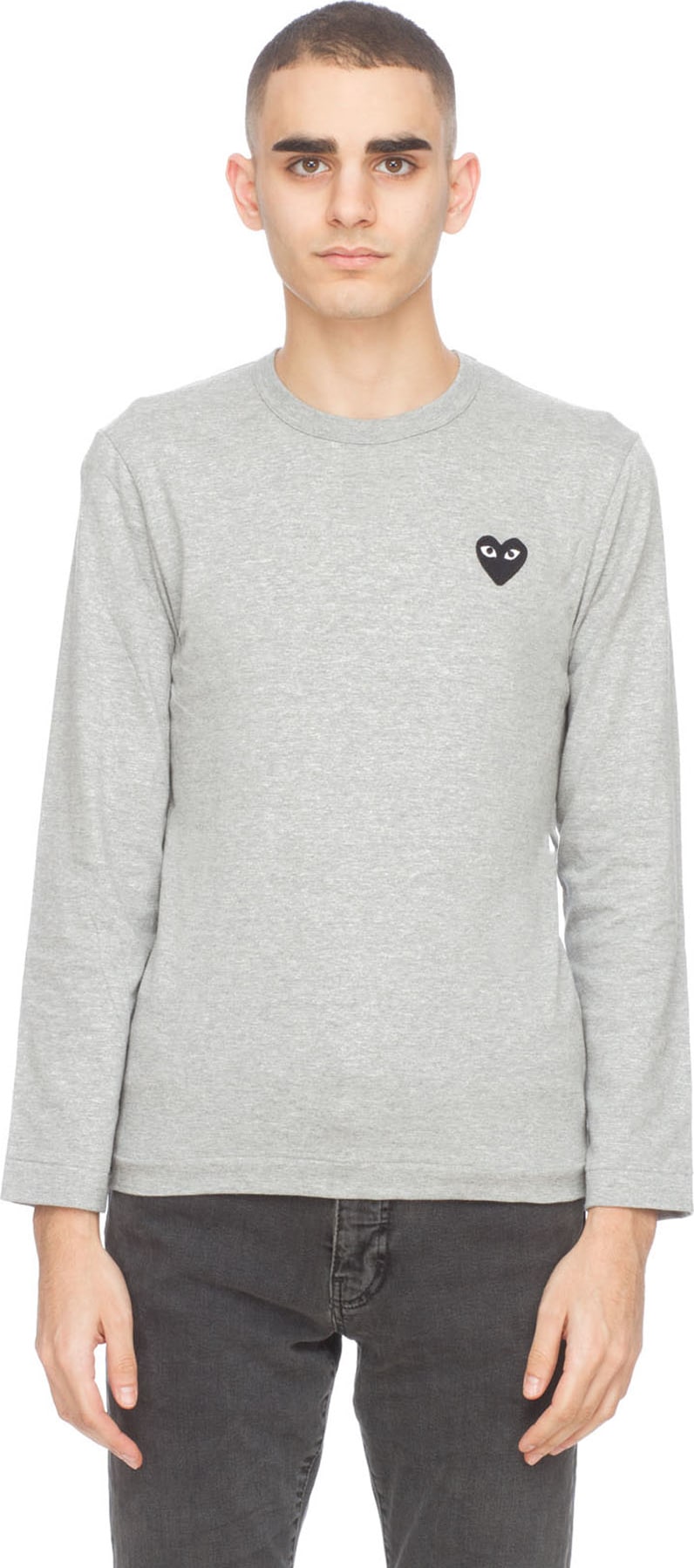 comme des garçons play gris