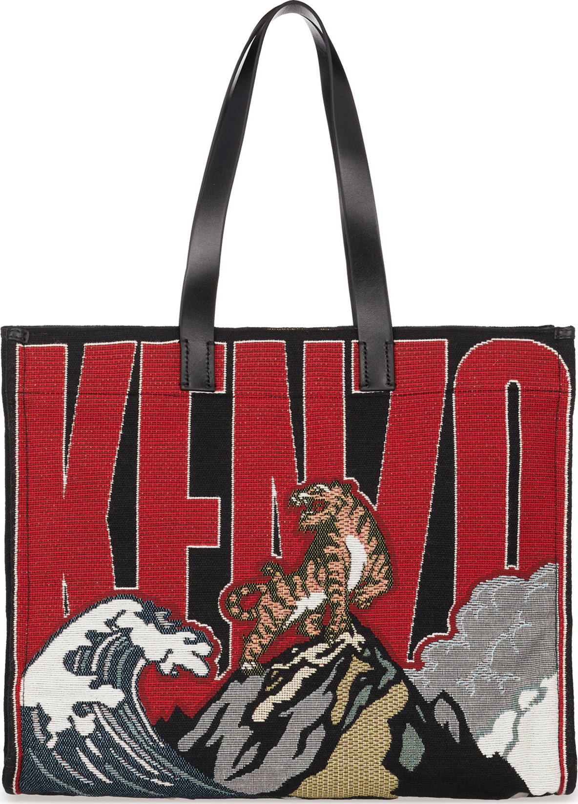 Kenzo Jungle 'Tiger Mountain' Tote Bag Multi influenceu
