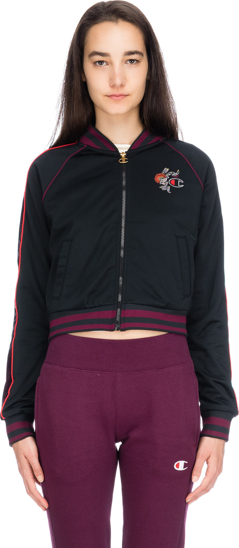 champion berry track jacket