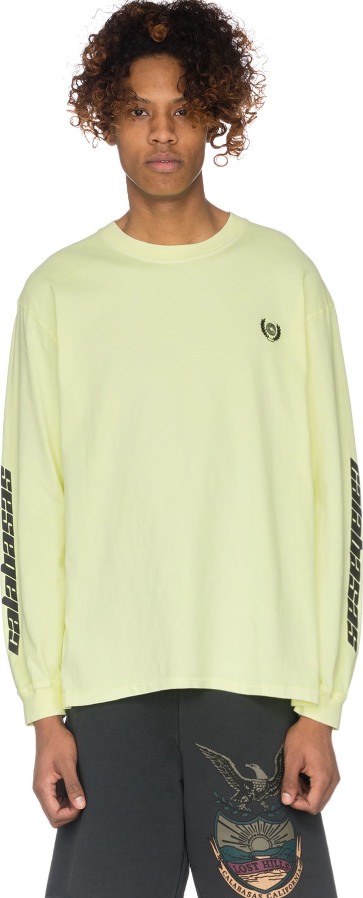 yeezy calabasas long sleeve frozen yellow