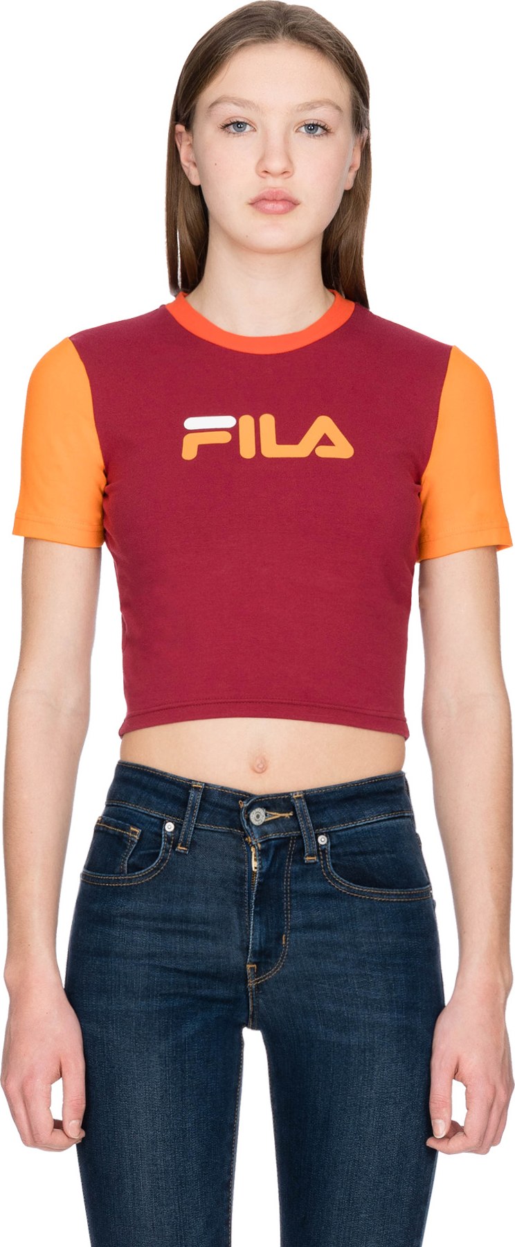 fila anna crop tee